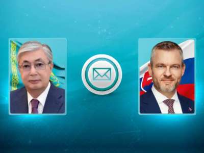 Қасым-Жомарт Тоқаев Словакия Президентіне құттықтау жеделхатын жолдады