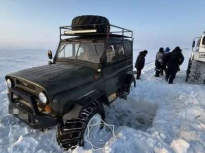 Ұлытауда жолда қалған төрт адам құтқарылды