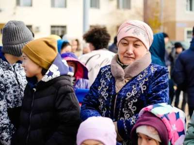 Астаналықтар Наурыз мейрамын гүлзарда ұйымшылдықпен атап өтті