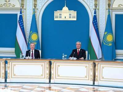 Тоқаев пен Мирзиёев бірқатар нысанның ашылу салтанатына қатысты