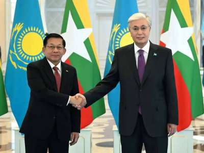 Қасым-Жомарт Тоқаев Мьянма Президентінің міндетін атқарушысымен келіссөз жүргізді