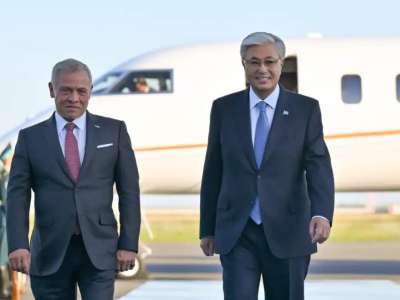 Иордания Королі II Абдалла бен әл-Хусейн Астанаға сапармен келді