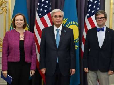 Мемлекет басшысы Meta компаниясының вице-президентін қабылдады