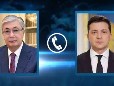 Мемлекет басшысы Украина Президентіне құттықтау жеделхатын жолдады