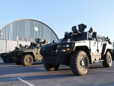 Ұлттық ұлан әскери техниканы шеруге  дайындап жатыр