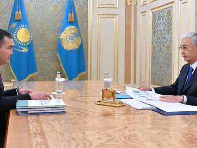 Президент Астана қаласының әкімі Жеңіс Қасымбекті қабылдады