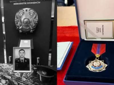 Қызмет бабында қаза тапқан полицей марапатталды