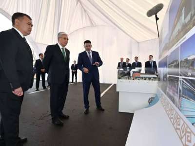 Президентке елорданы көгалдандыру және абаттандыру жоспары таныстырылды