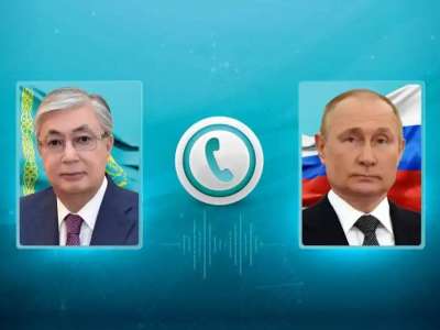 Президент Владимир Путинмен телефон арқылы сөйлесті