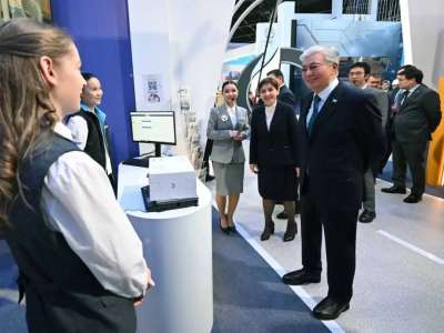 Президент «Жұмысшы мамандықтарының қаласы» фестиваліне барды