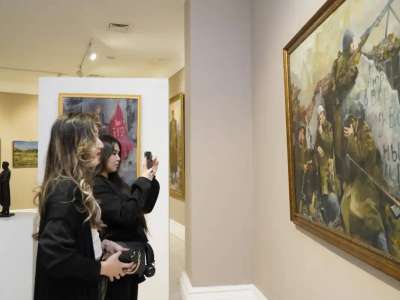 Жеңістің 80 жылдығы: Астанада халықаралық сурет көрмесі ашылды