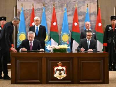 Мемлекет басшысы мен Иордан Хашимит Корольдігінің Королі бірлескен мәлімдеме қабылдады