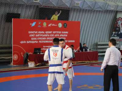 Қостанайда қазақ күресінен республикалық турнир мәресіне жетті