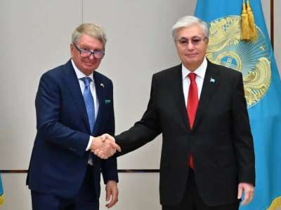 Президент Polpharma компаниясы бақылаушылар кеңесінің төрағасы Ежи Старакпен кездесті