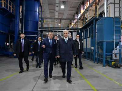 Қасым-Жомарт Тоқаев «Талдықорған» индустриялық аймағына барды