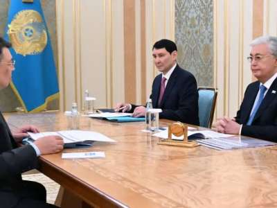 Мемлекет басшысы Қанат Бозымбаевты қабылдады