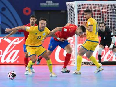 Футзалдан Қазақстан құрамасы әлем чемпионатының 1/8 финалына шықты