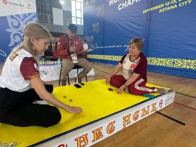 Астанада асық  атудан тұңғыш   әлем чемпионаты  өтіп жатыр