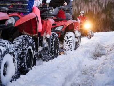 Бурабайда квадроциклмен жүруге тыйым салынды