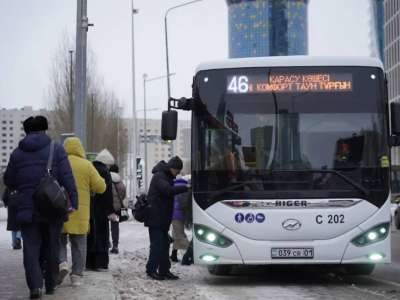 Елордада екі автобустың қозғалыс сызбасы өзгерді