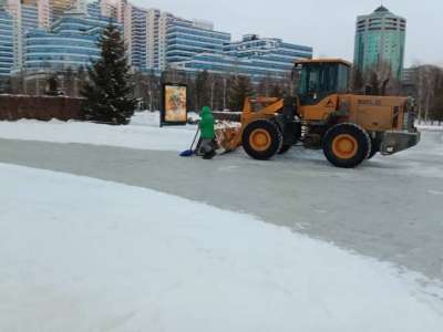 Елордада қар тазалауға 1 600-ге жуық арнайы техника жұмылдырылды