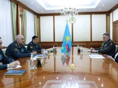 Қорғаныс министрлігінде Әзербайжанның жаңа әскери атташесі таныстырылды