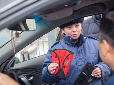 Балалардың жолдағы қауіпсіздігі: Полицейлер ережелерді сақтаудың маңыздылығын түсіндірді