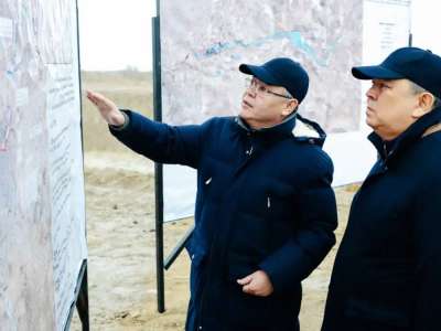 Қанат Бозымбаев Атырауда су тасқынына дайындықты тексерді