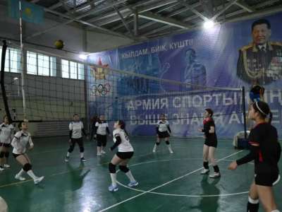 Елорда колледждерінің арасынан үздік волейбол командалары анықталды