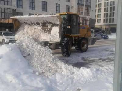 Елордадан бір күнде 23 мың текше метр қар шығарылды