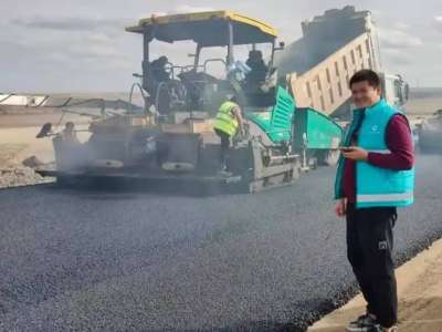 «Жылы асфальт»: Отандық ғалымдар арнайы технологияны сынақтан өткізіп жатыр