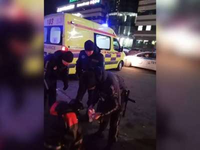 Елордада сарбаздар  ер адамның  өмірін сақтап қалды