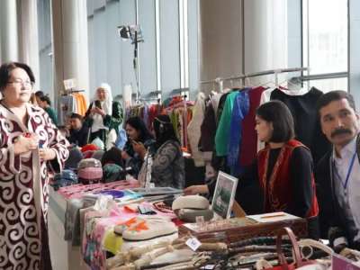 Қазмедиа орталығында ауылда өндірілген өнімдер көрмесі өтіп жатыр