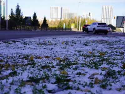 Демалыс күндері елімізде найзағай ойнап, қар аралас жаңбыр жауады
