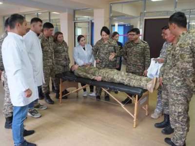 Үндістанның әскери дәрігерлері тактикалық ұрыста жаралыларды күту курсын ұйымдастырды