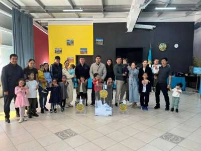 Елордадағы сайлау учаскелерінде балаларға арналған аквагрим ұйымдастырылды