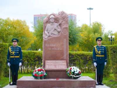 Елордада тәжік-ауған шекарасында қаза тапқан жауынгерлерді еске алды