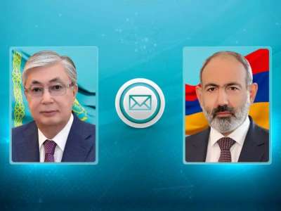 Мемлекет басшысы Никол Пашинянды Арменияның Тәуелсіздік күнімен құттықтады