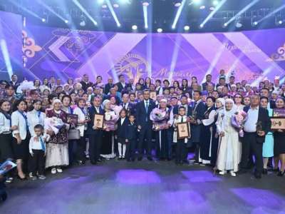 «Мерейлі отбасы» ұлттық байқауының жеңімпаздары марапатталды