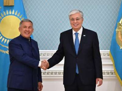 Президент Татарстан басшысымен ынтымақтастық мәселелерін талқылады