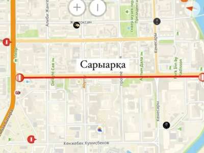 Сарыарқа даңғылының учаскесі ішінара жабылады