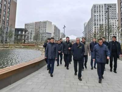 Президент елорданың «Нұра» ауданындағы Greenline бульварын аралап көрді