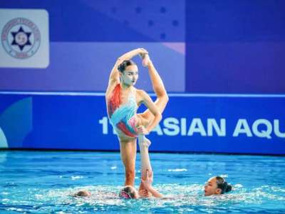 Әртістік жүзу: Азия чемпионатының алғашқы күнінде елордалық арулар топ жарды