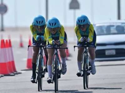 Азия ойындары: Астаналық велошабандоз құрамамен бірге алтын медаль жеңіп алды