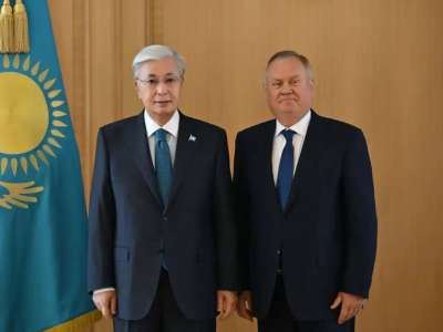 Президент ВТБ банкінің басқарма төрағасын қабылдады