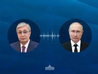 Тоқаев Путинді туған күнімен құттықтады