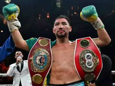 Жәнібек Әлімханұлы үш белбеу сарапқа салынатын жекпе-жекке қол қойды