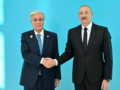 Президент Габаладағы Конгресс-орталыққа барды