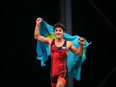 Қазақстандық балуан Бекасыл Асамбек жасөспірімдер Азиадасында алтын медаль жеңіп алды