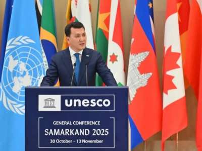 Ерлан Қарин ЮНЕСКО-ның Бас конференциясында Президенттің жаңа бастамалары туралы айтты